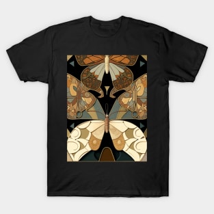 Butterflies art nouveau 2 T-Shirt